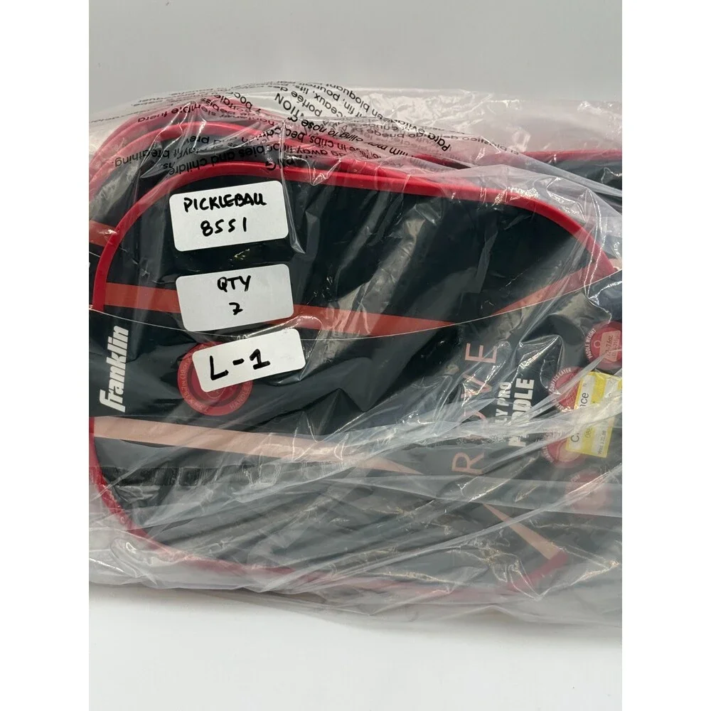 New Franklin Rove Poly Pro Pickleball Paddle Polypropylene Core Racket Black